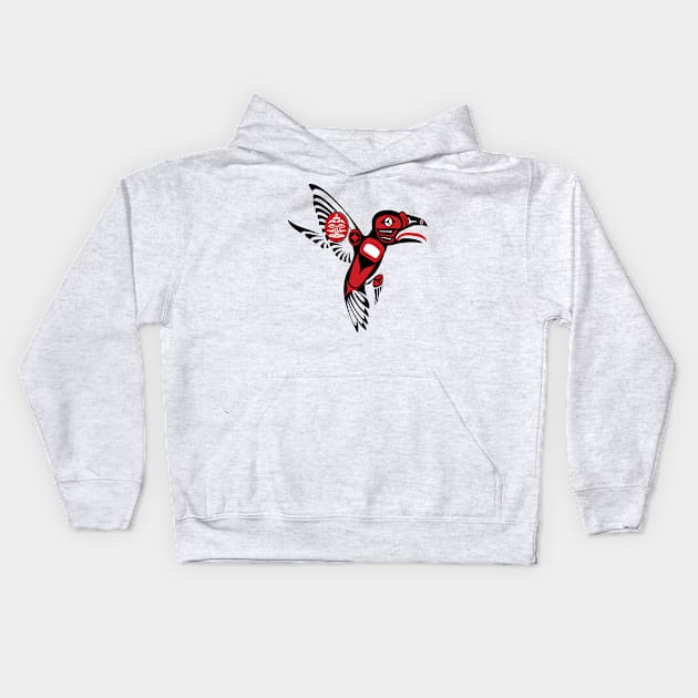 Spiritual Flight Kids Hoodie by AROJA